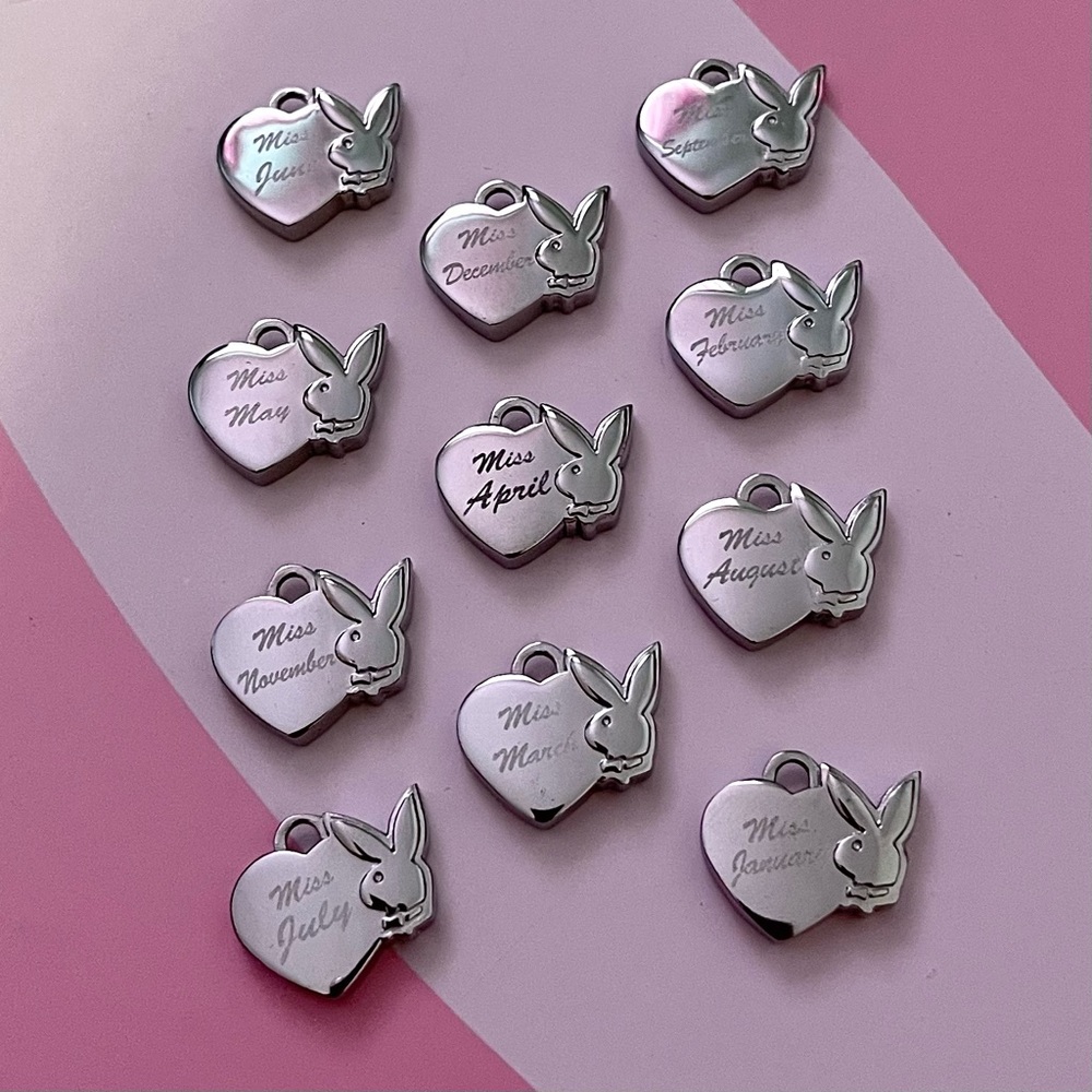 SOLD OUT Playboy Miss Month Pendant / Charm - Picture 1 of 3